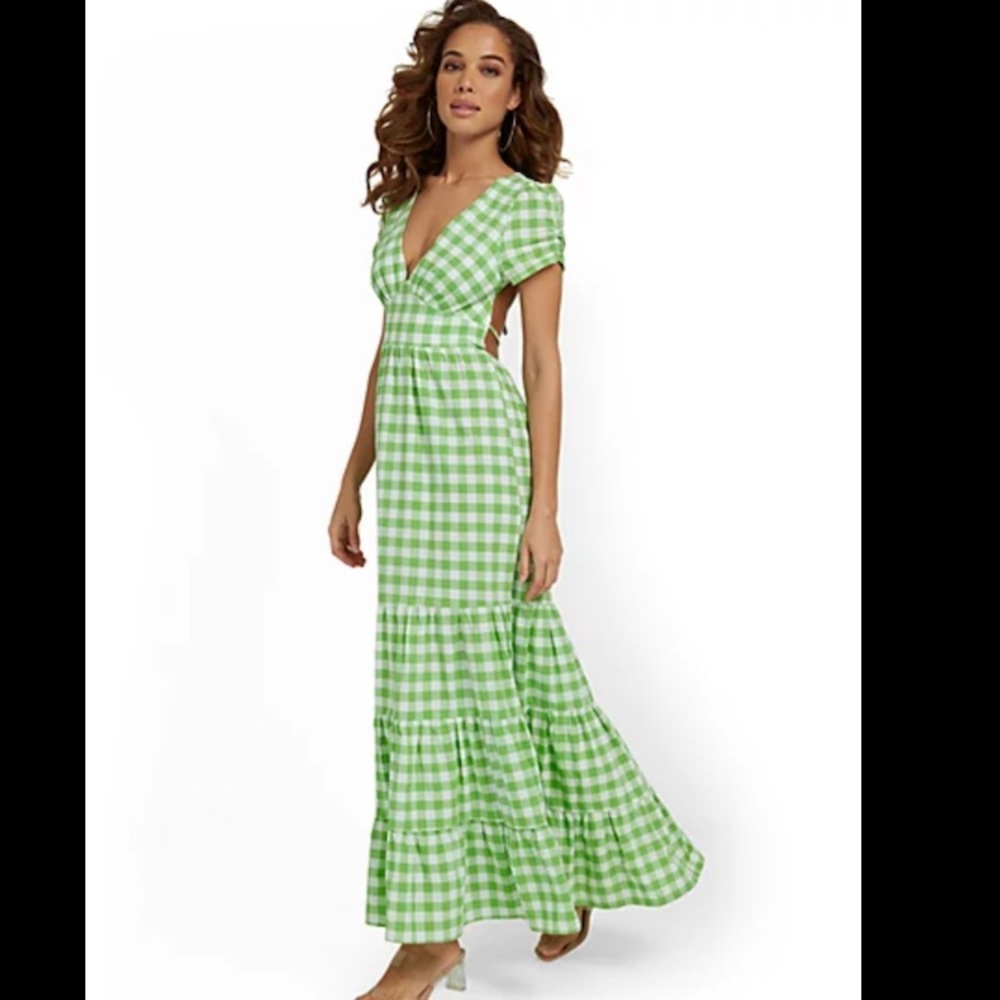 NWT Gingham Dress